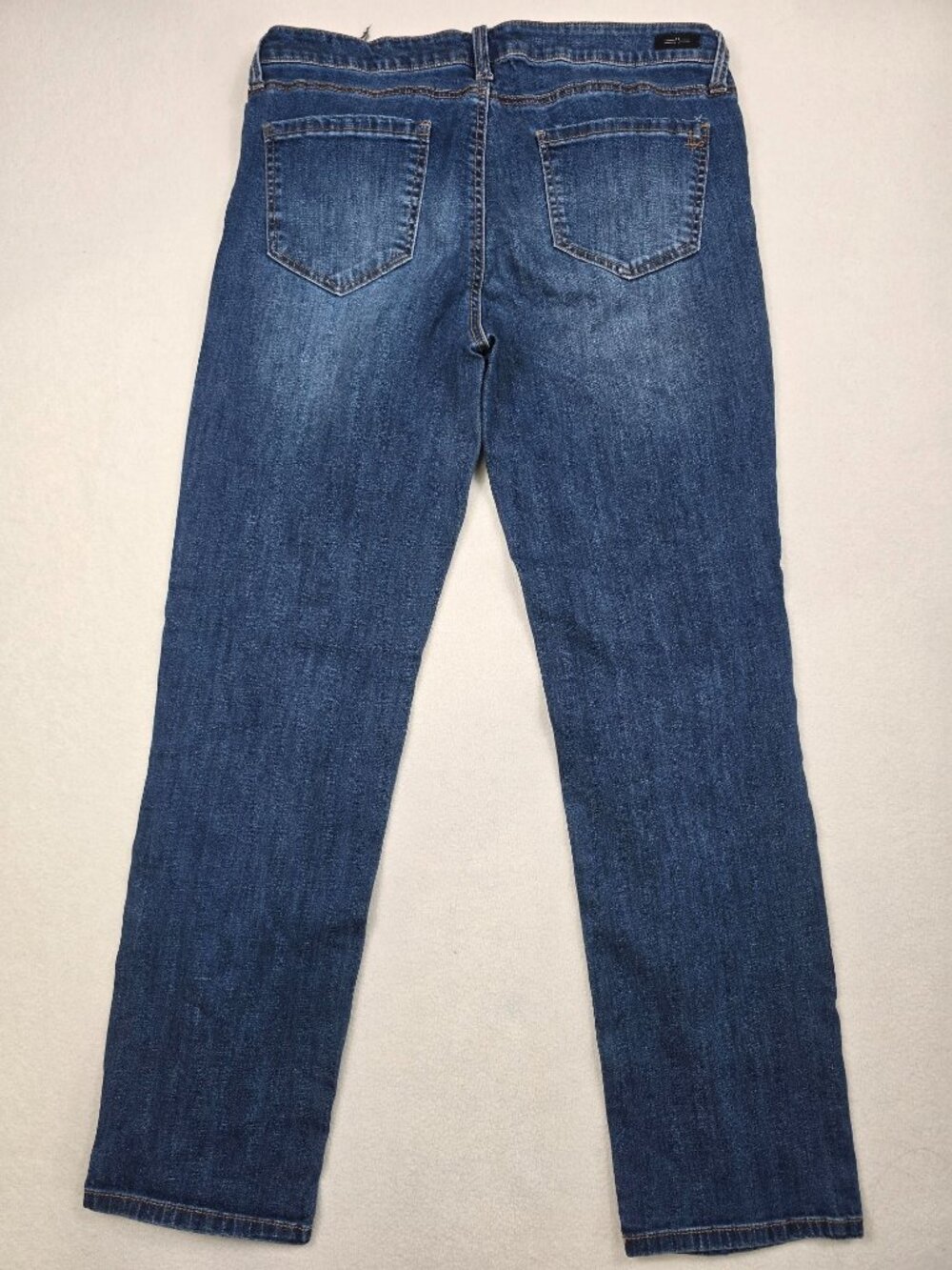 Liverpool Peyton Distressed Slim Boyfriend Jeans Size 12/31 Blue Denim - Picture 6 of 7